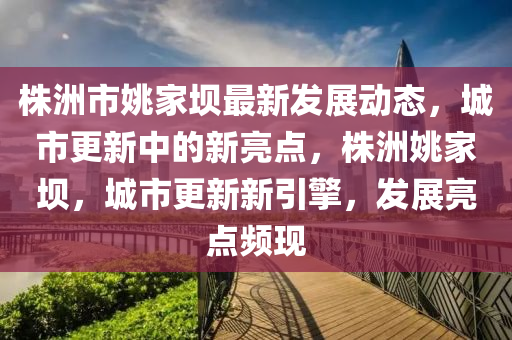 株洲市姚家坝最新发展动态，城市更新中的新亮点，株洲姚家坝，城市更新新引擎，发展亮点频现
