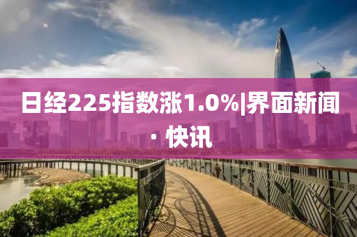 日经225指数涨1.0%|界面新闻 · 快讯