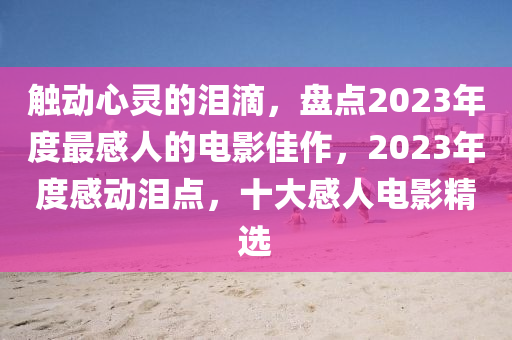 触动心灵的泪滴，盘点2023年度最感人的电影佳作，2023年度感动泪点，十大感人电影精选