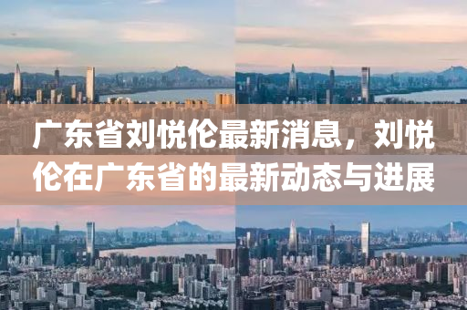 广东省刘悦伦最新消息，刘悦伦在广东省的最新动态与进展